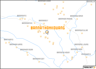 map of Ban Nathômkouang