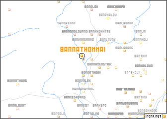 map of Ban Nathôm Mai