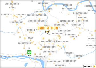 map of Ban Nathôm
