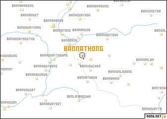 map of Ban Nathông