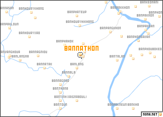 map of Ban Nathon