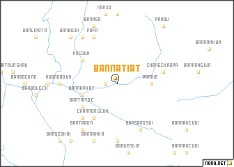 map of Bản Nà Tiat