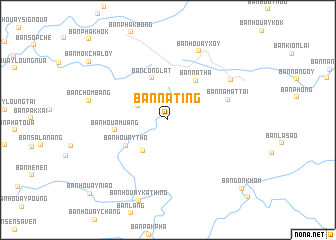 map of Ban Nating