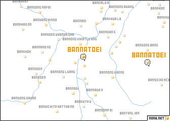 map of Ban Na Toei