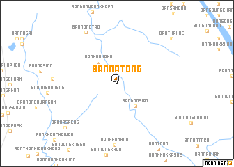 map of Ban Na Tong