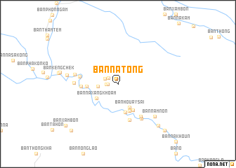 map of Ban Natông