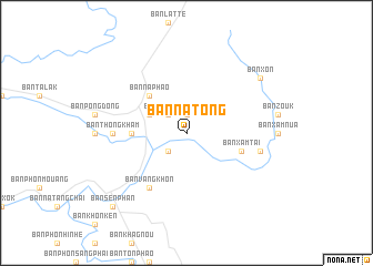 map of Ban Natông