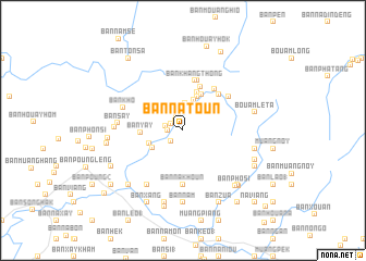 map of Ban Natoun