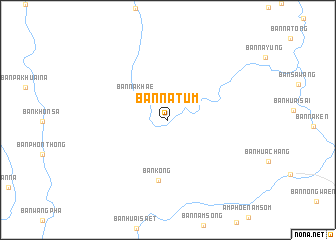 map of Ban Na Tum
