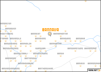 map of Ban Nava