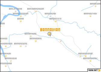 map of Ban Navian