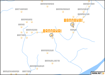 map of Ban Na Wai