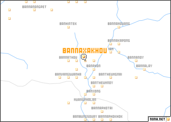 map of Ban Naxakhou