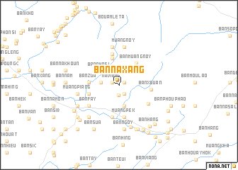 map of Ban Naxang