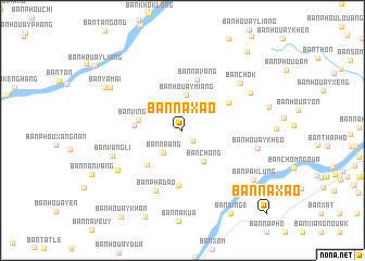 map of Ban Naxao