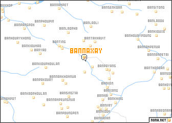 map of Ban Naxay