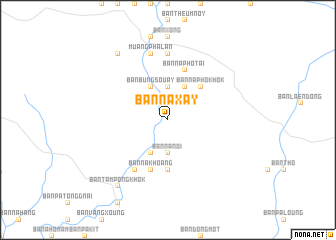 map of Ban Naxay