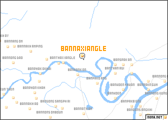 map of Ban Naxianglè