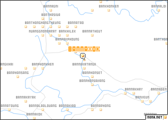 map of Ban Naxôk