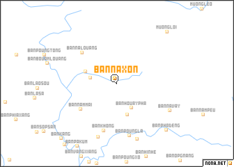 map of Ban Naxon