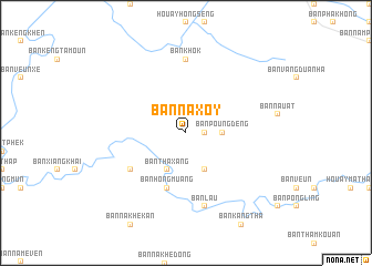 map of Ban Naxoy