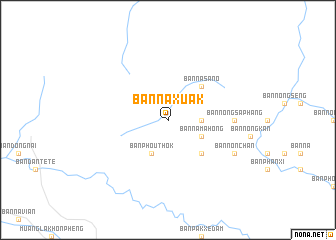map of Ban Naxuak