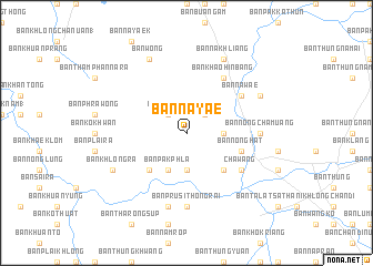 map of Ban Na Yae