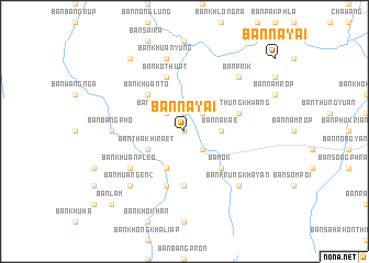 map of Ban Na Yai