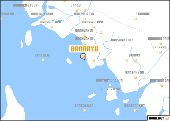 map of Ban Na Ya