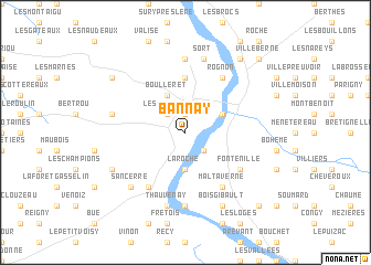 map of Bannay