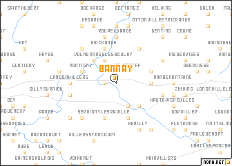 map of Bannay