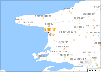 map of Banna