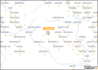 map of Bản Na