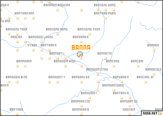 map of Bản Na