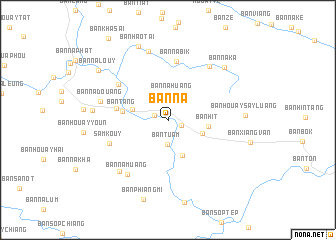 map of Ban Na