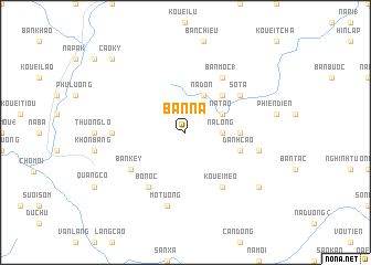 map of Bản Na