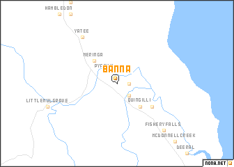 map of Banna