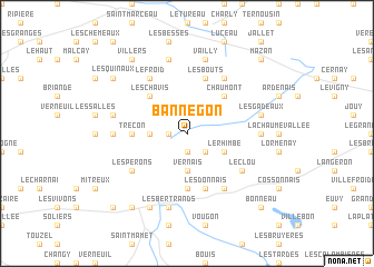 map of Bannegon