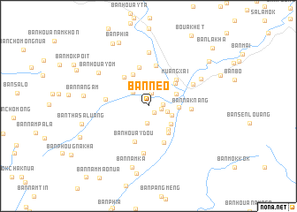 map of Ban Nèo