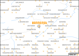 map of Bannerod