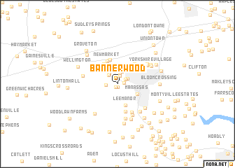 map of Bannerwood