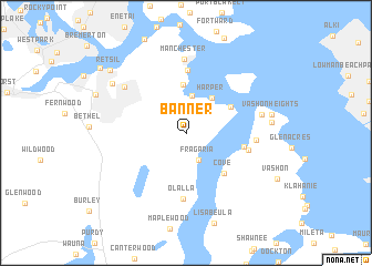 map of Banner