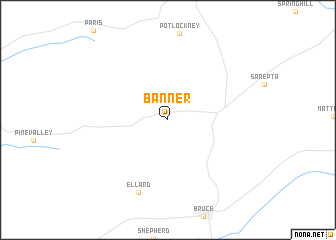 map of Banner