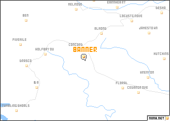 map of Banner