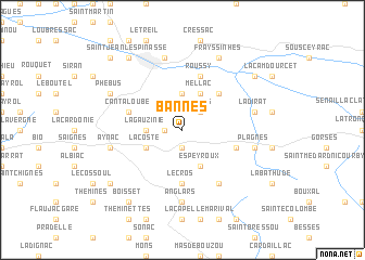 map of Bannes