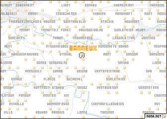 map of Banneux