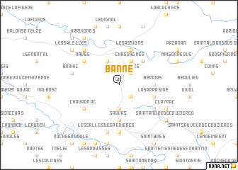 map of Banne