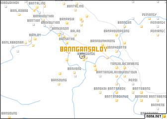 map of Ban Ngansaloy