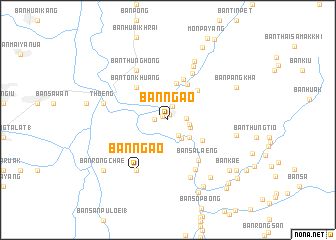 map of Ban Ngao