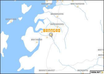 map of Ban Ngao